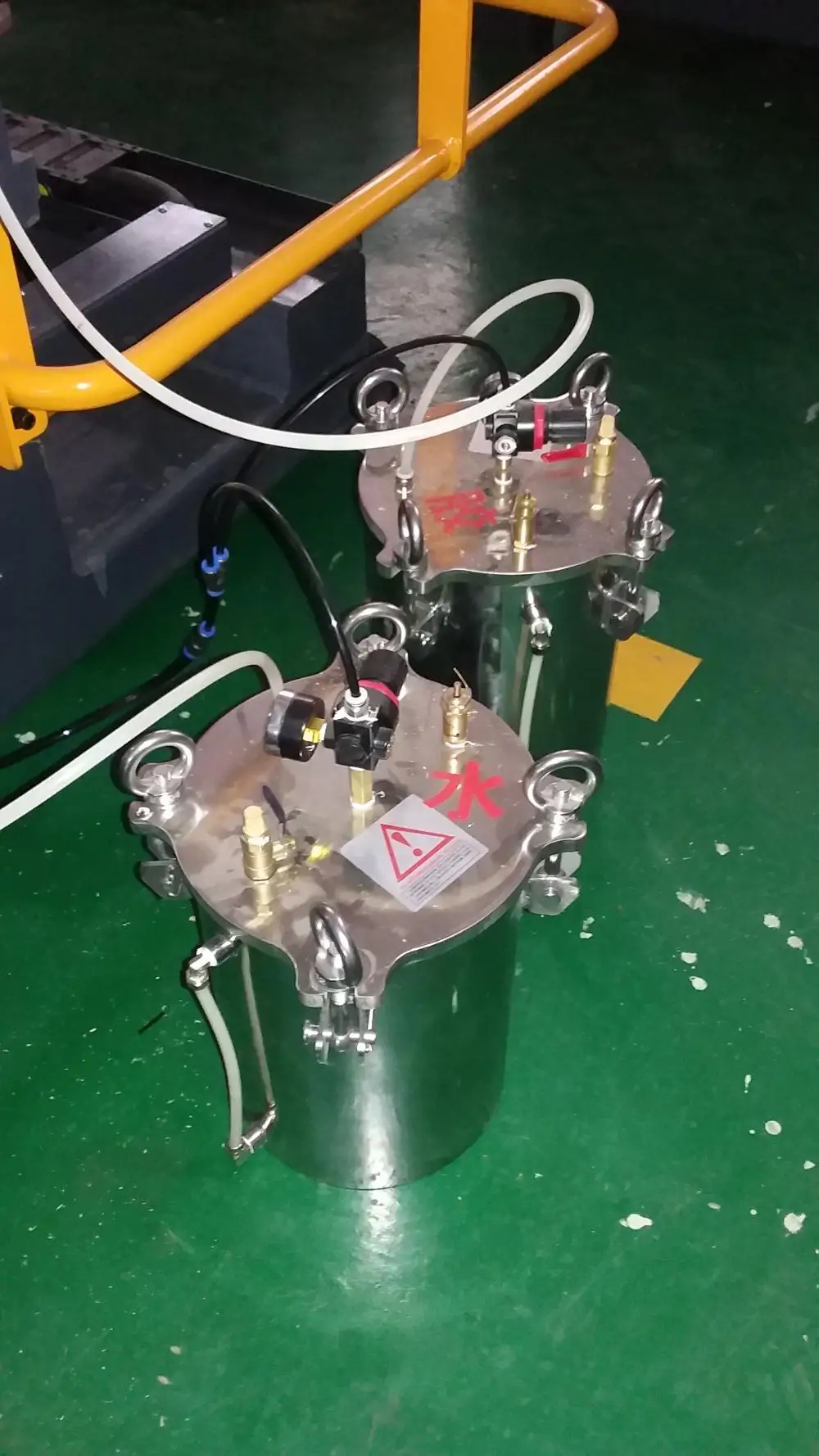 
wood boring and inserting dowel machine 