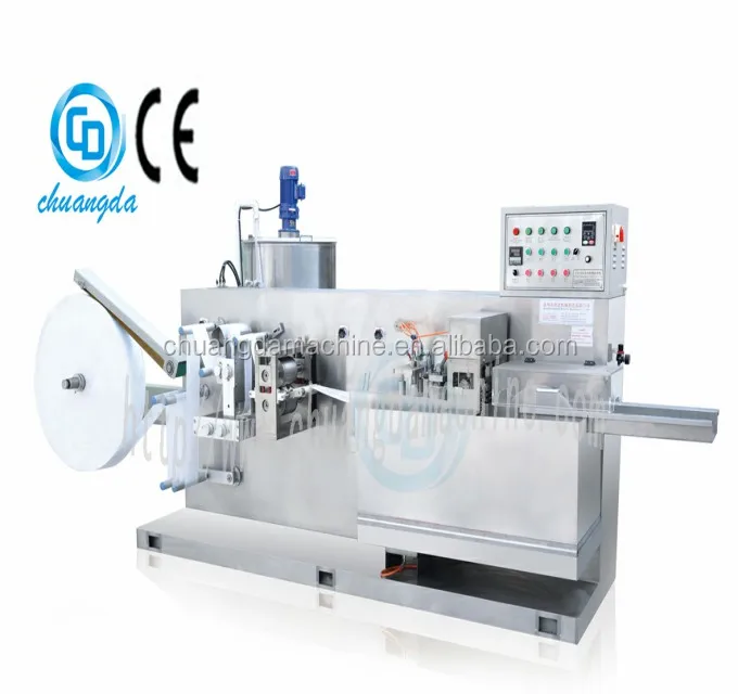 Semi automatic Wet Wipe Folding Machine factory price