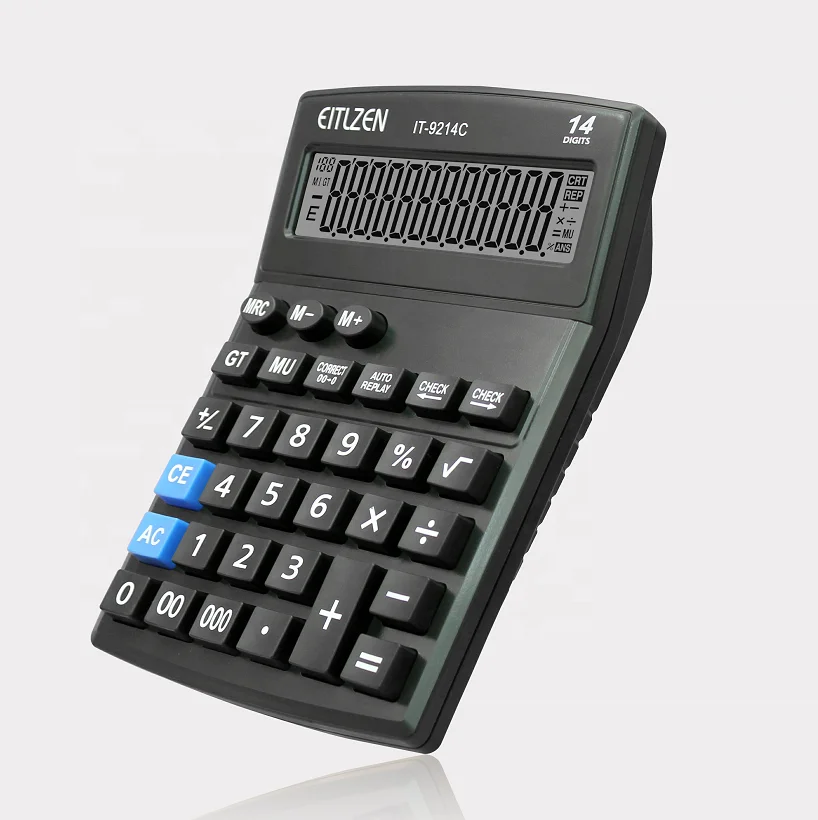 High quality 14 digits big display electronic calculator