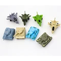 8PCS High Quality Pieces Child Toys Car Diecast And Retro Toy Vehicle Car Model Boy Truck