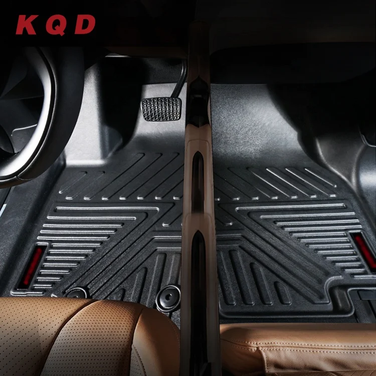  Профессиональный экологически чистый ТПЭ 3d автомобильный коврик высокое качество легко чистится 3 шт. TPO напольный для