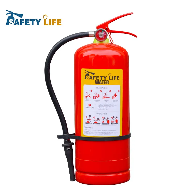Factory price portable fire prevention 6kg halotron water fire extinguisher
