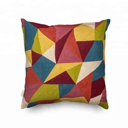 Monad 3d Abstract Anime Painting Craft Embroidery Custom Throw Indian Canvas Adult Body Pillows Covers for Living Room