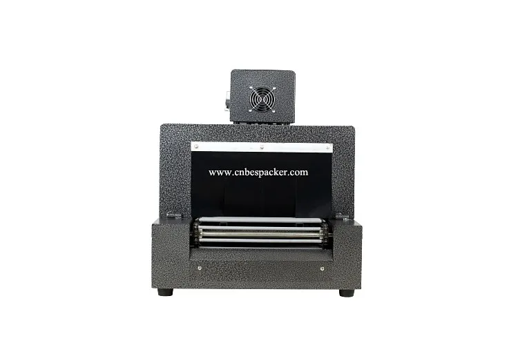 BS-B400 Горячей Небольшой Термоусадочную Тоннеля Упаковочной Машины С Цепи