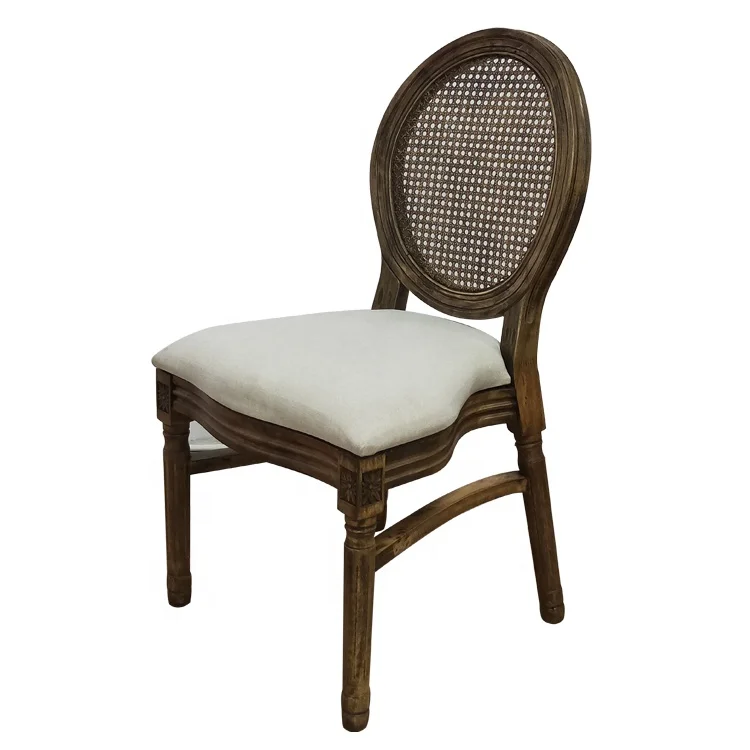 
Cheap Antique French Style Furniture Banquet Table Dining Rental Stackable Louis Event Wedding Chair 