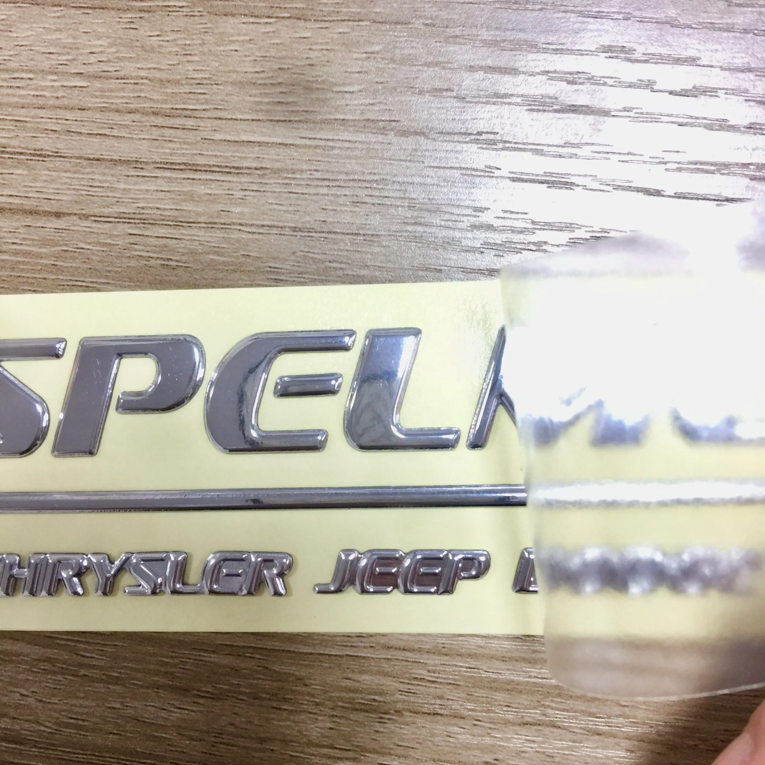 Customized high quality  brand name logo  3D Soft PVC sticker label