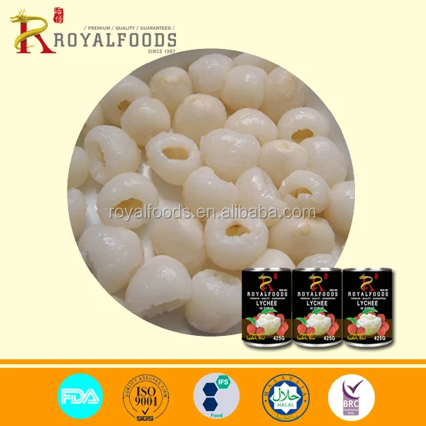 
2018 New Crop Best Quality Canned Lychee Canned Lichee In Syrup 