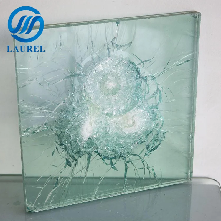 High quality Bullet Proof Glass tempered laminated glass price