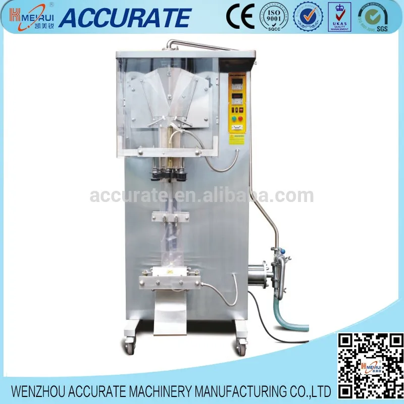 Automatic Liquid Water Sachet Powder Water Retort Bag Filling And Sealing
