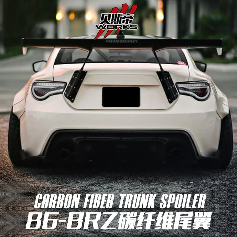 Carbonado GT86 FRS BRZ RBY стиль углеродное волокно багажник спойлер Крылья