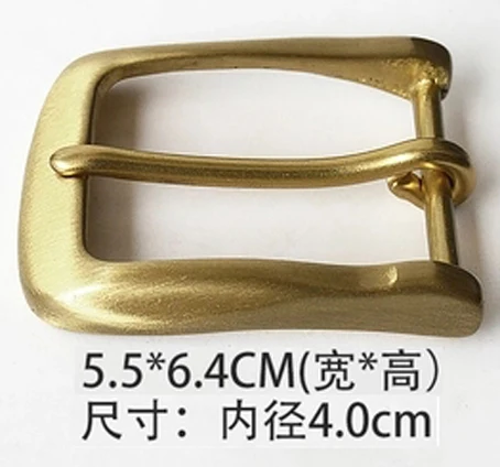 wholesale 35mm,40mm solid brass single prong pin buckles,pin belt buckles