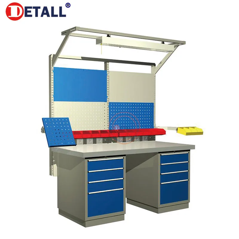 Detall Heavy duty workshop garage tool drawer workbench of industrial