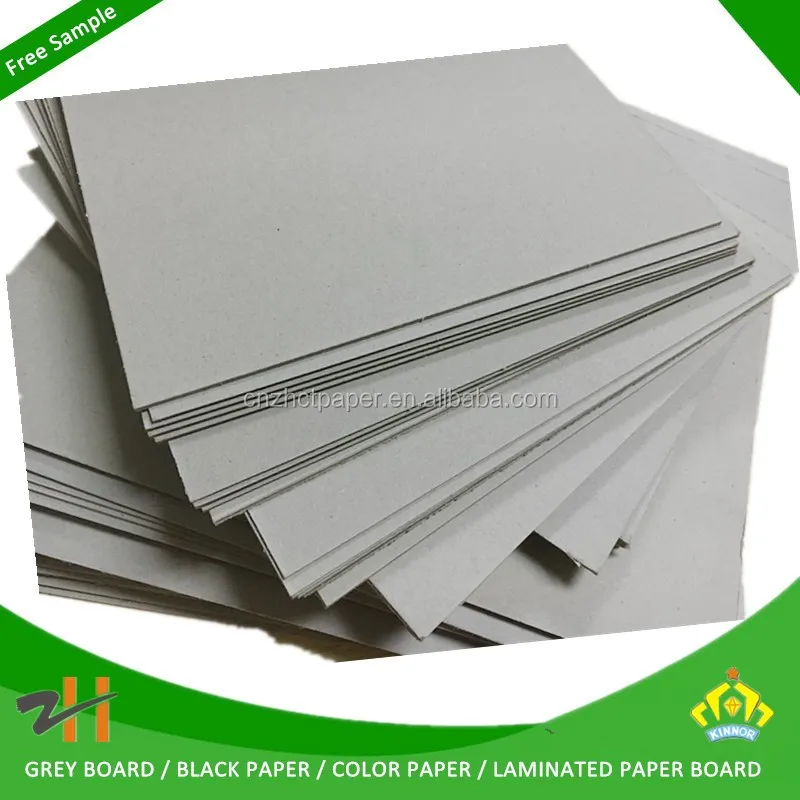 
2.5mm thick grey board with much cheaper price grey paperboard 