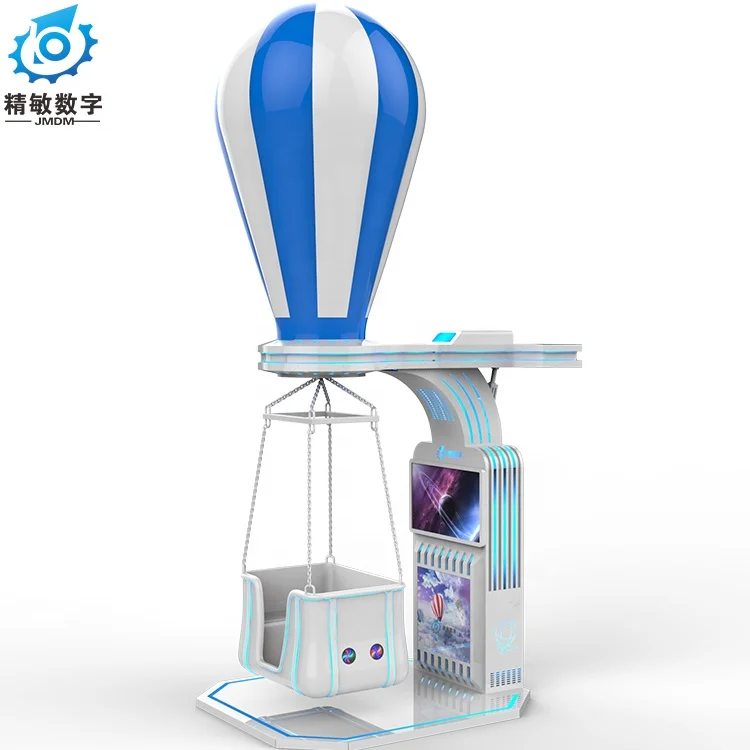 China Factory amusement equipment VR hot air balloon machine 9d VR  simulator for sale