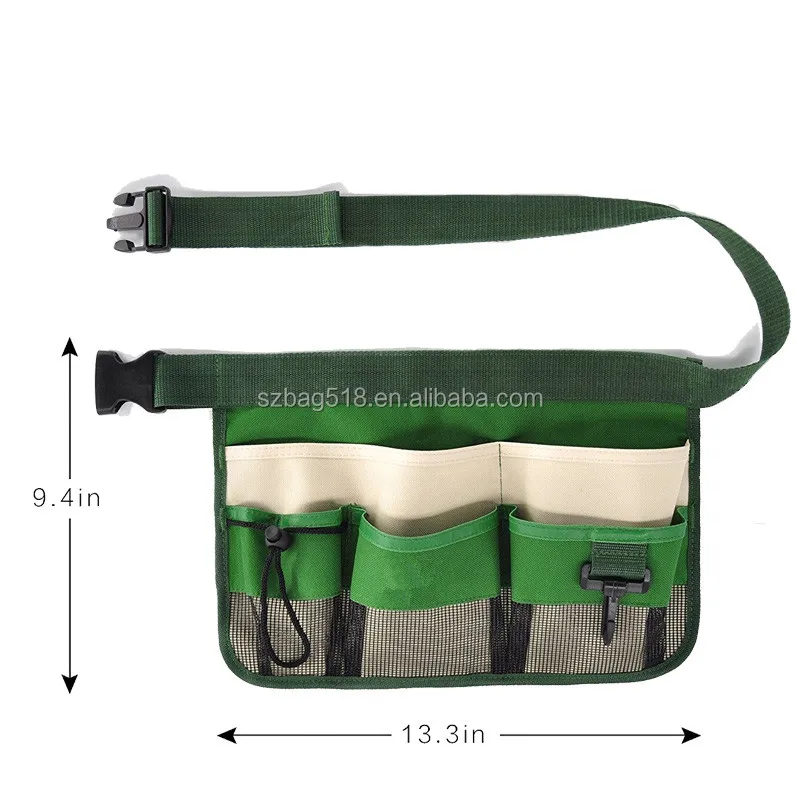 Gardening Tools Bags Garden Waist Bag Hanging Gardeners Tool Belt Pouch