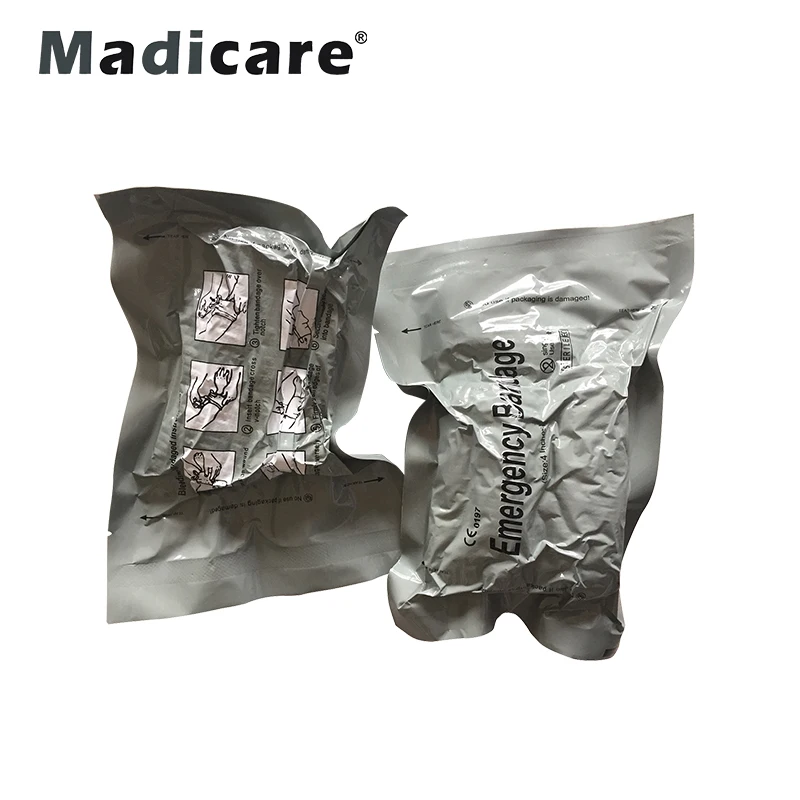 Medical Devices First Aid bleed blood stop emergency treatment hemostasis Equipment New Israeli Army Field Bandage Dressing