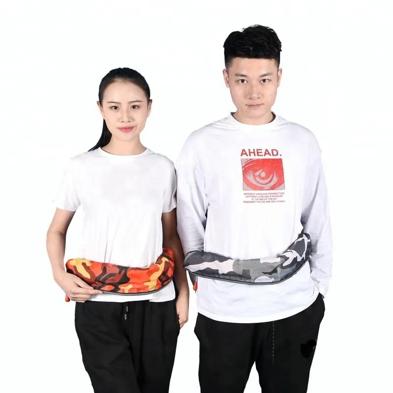 Durable oxford fabric pfd automatic inflatable life jackets for motorcycle surfing with CE approved