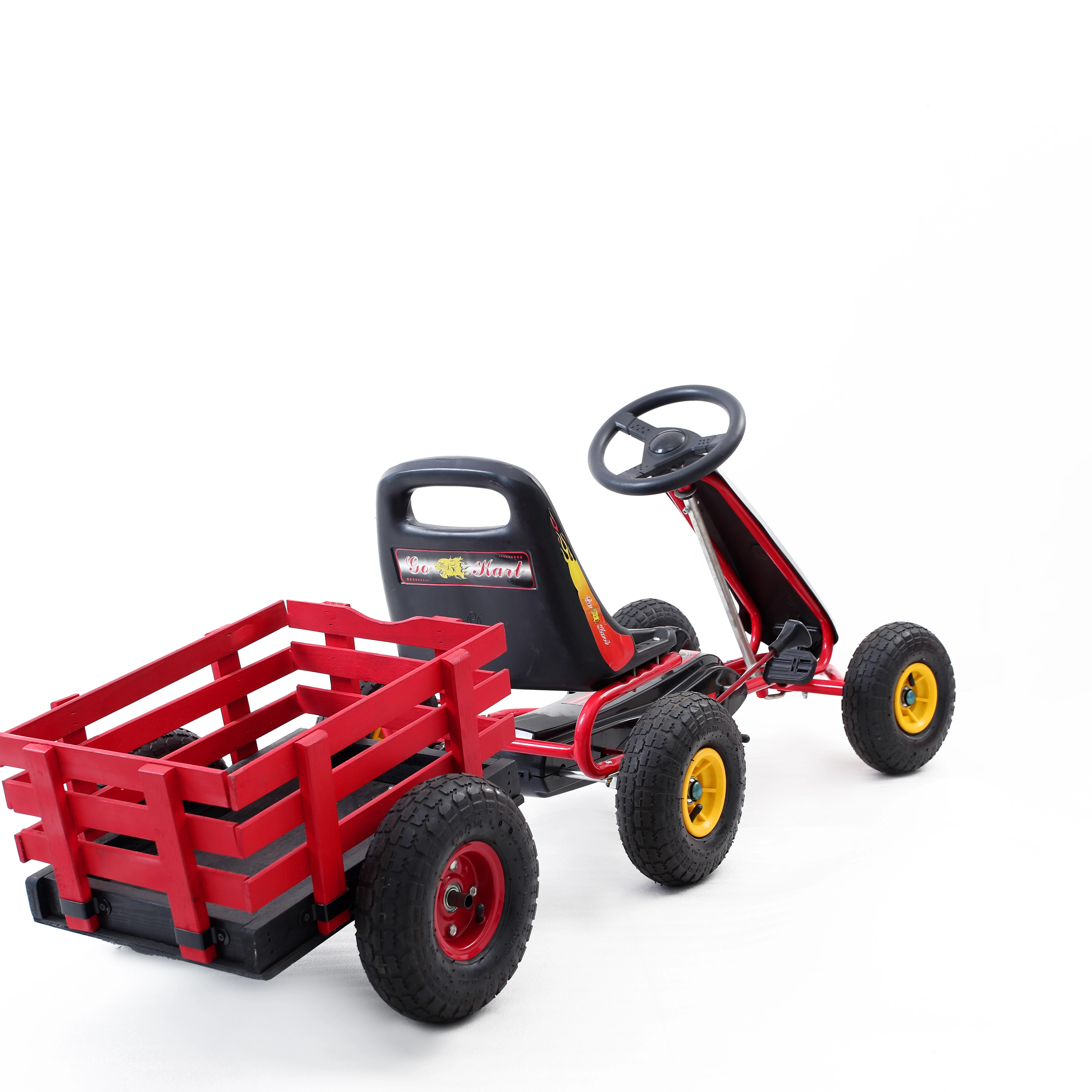 Body building and entertainment type go kart