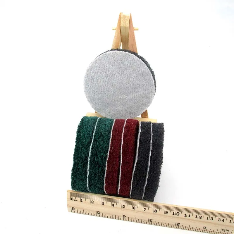 3Inch fine/medium/coarse grade industrial scouring pad abrasive scouring pad for polishing