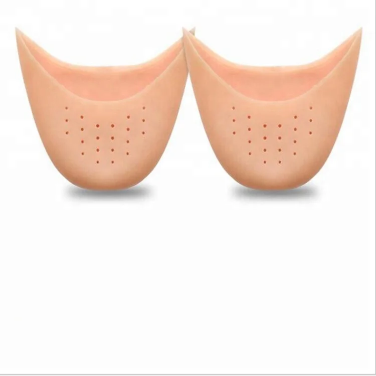 Silicone Gel Insole Toe Sleeves Forefoot Pad Toe protector For Ballet Finger Toes lady dance shoe