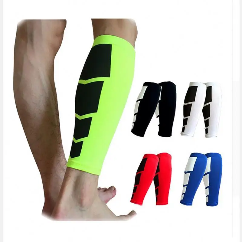 Compression Leg Sleeve Shin Guard Men Women Cycling Leg Warmers Running Football Basketball Sports Calf Support