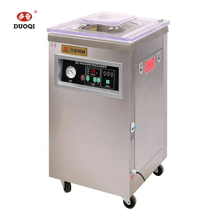 DUOQI DZ-400 Однокамерный стейк говядина курица свинина мясо рыба оборудование вакуумная упаковочная машина и на заказ