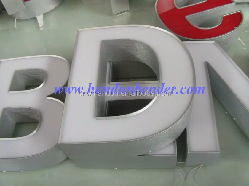 
3D Sign Letter Making CNC Channel Letter Automatic Bending Machine 