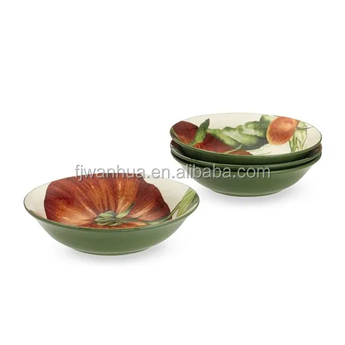 Пластиковые меламиновые тарелки с принтом тыквы на заказ