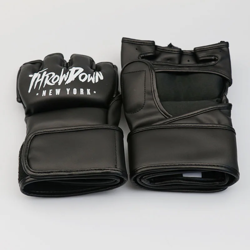 MMA Gloves Grappling Martial Arts Sparring Punching Bag Cage Fighting Mitts UFC Combat Training