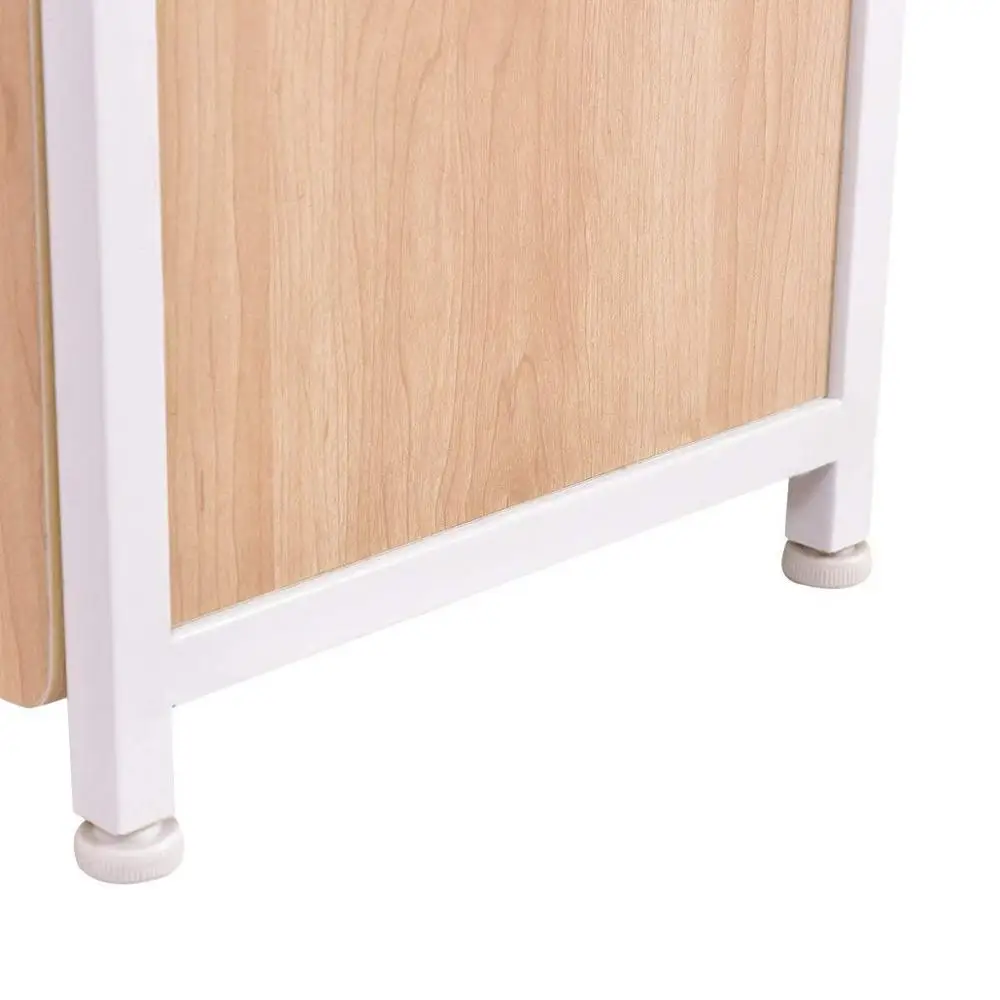 Bookshelf Wood Beautiful Bookcase Small Corner Office and Home Use 3 Tiers Bookcase Standing Shelves