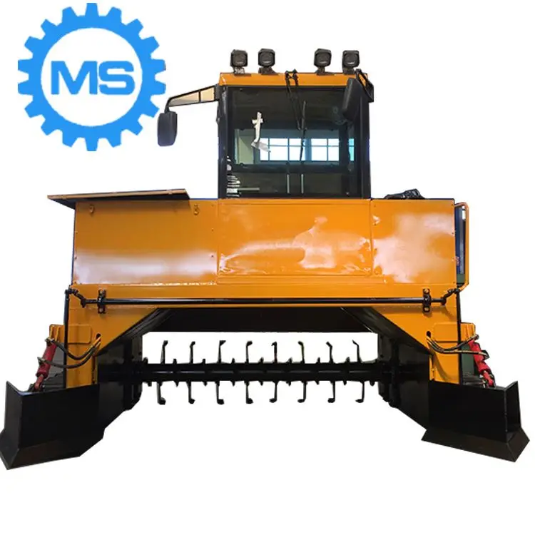 
CE Approved EU Standard Organic Waste Compost Fertilizer Machine/ Compost Windrow Turner 