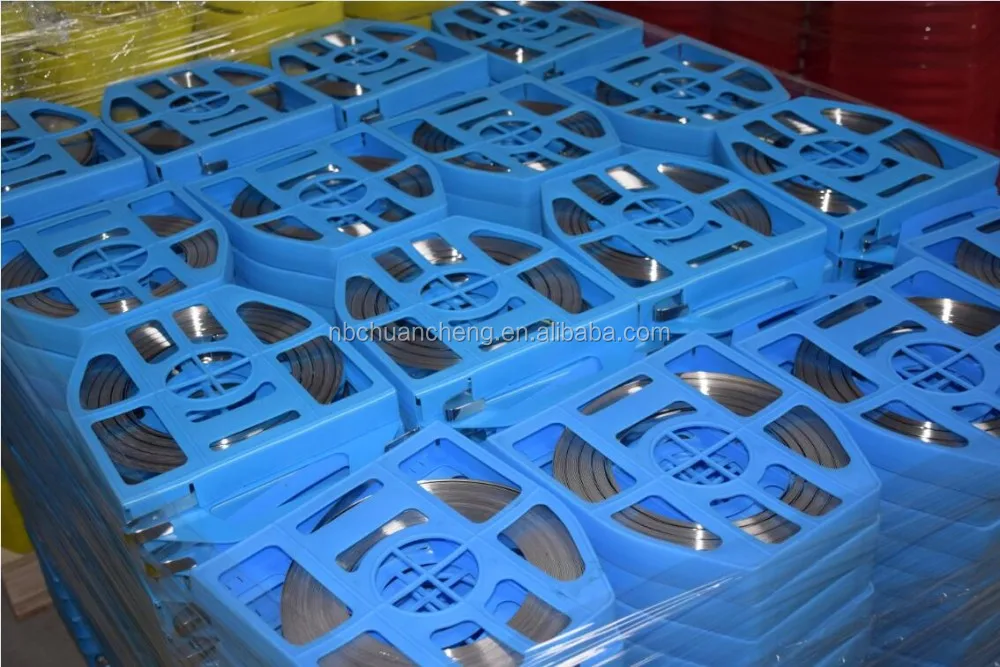 Customized Austenitic 201/301/304/316 Stainless Steel Strapping Banding Band For Binding