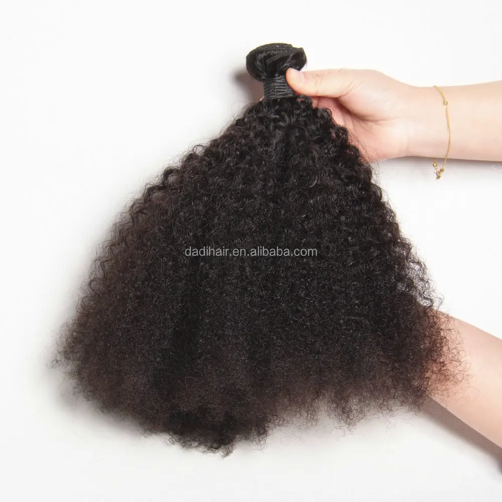 wholesale 7A 8A 9A Grade Large Stock Brazilian Virgin Human Hair Weave Bundles Afro Kinky Curly Hair in xuchang factory