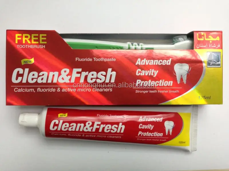 125ml Wholesale Imported Rapid White Hydroxyapatite Gel Fluoride Dentiste Toothpaste Brands