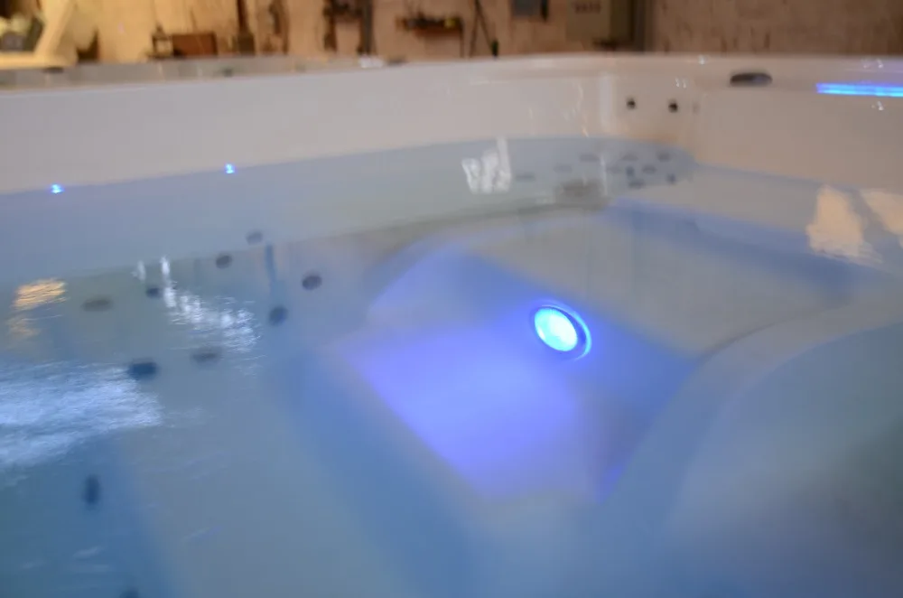 Garden 5.8m large fiber glass acrylic above ground fiberglass swimming  pools