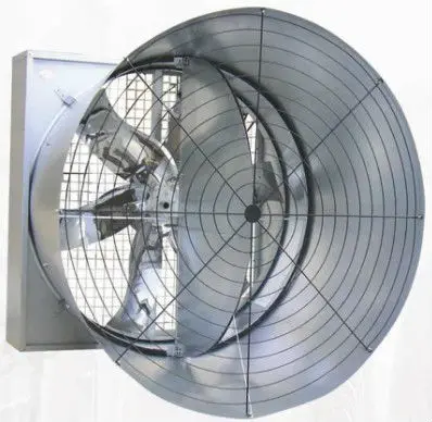 Wall Mounted Butterfly Cone Exhaust Fan and Poultry Butterfly Cone Fan