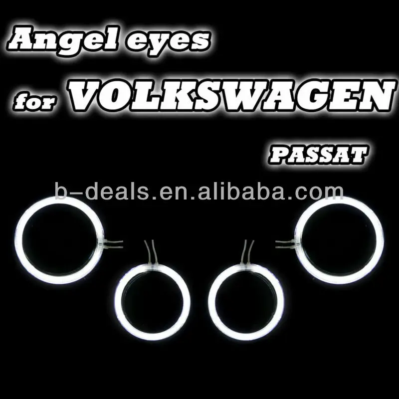 оптовая 7000k ccfl глаза ангела для vw пассат