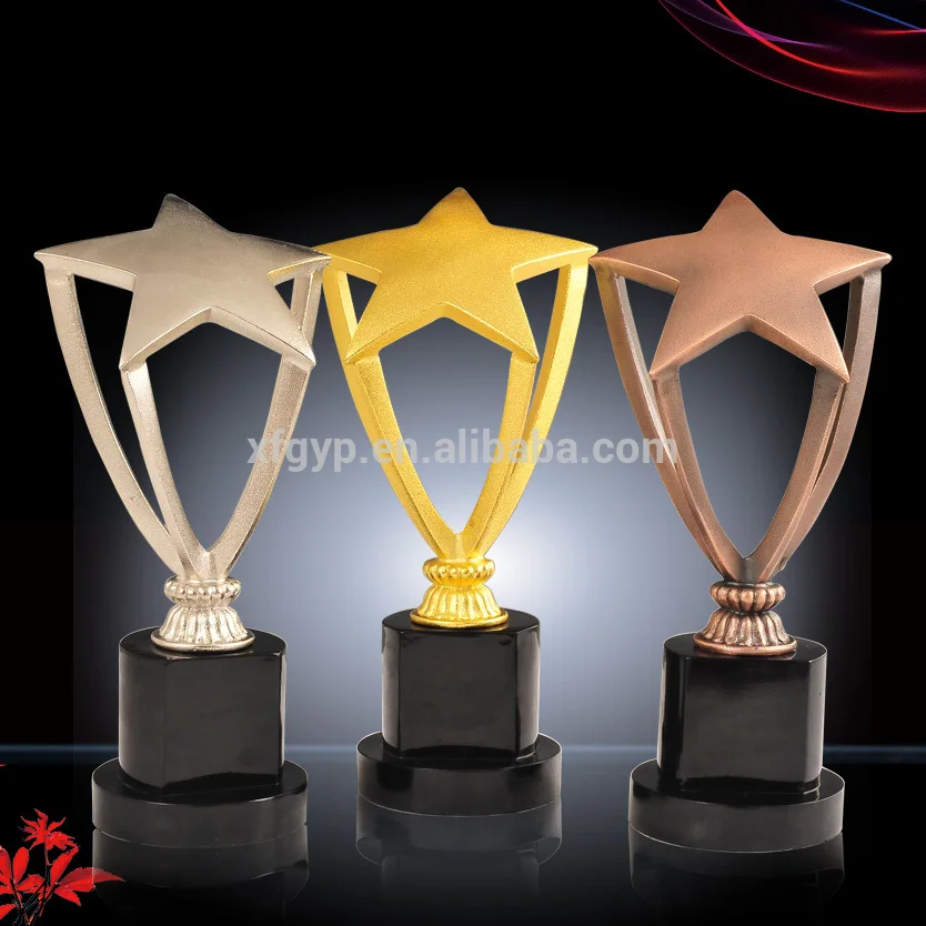 реплики металла звезды трофей награды, подгонять трофей