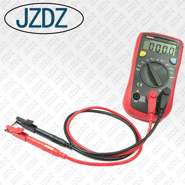 JZDZ J.60029 4 мм Зажим для проверки отверстия в хвостовой части зажим для проверки провода Полное Открытие оболочки 12 мм зажим типа крокодил