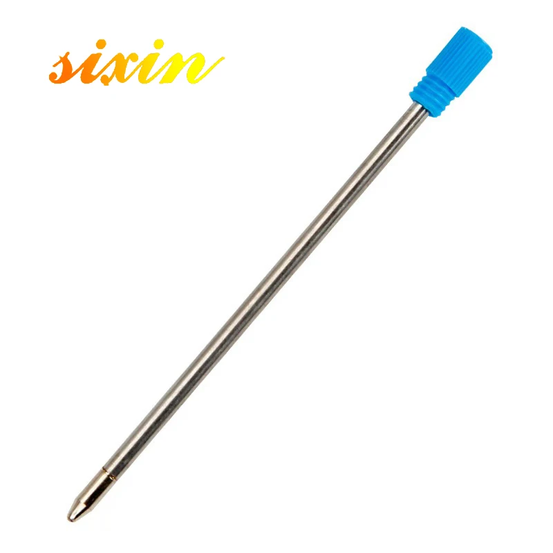 Metal Empty Glitter Ball Pen Refill Standard Size Writing Lead Size 1.0mm Office Stationery Accessories School Supplies