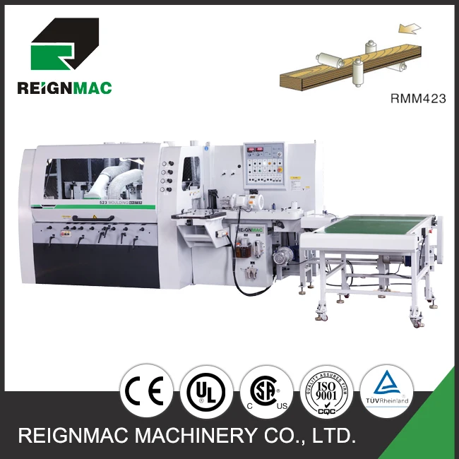 REIGNMAC woodworking planer machine Four side moulder for sale