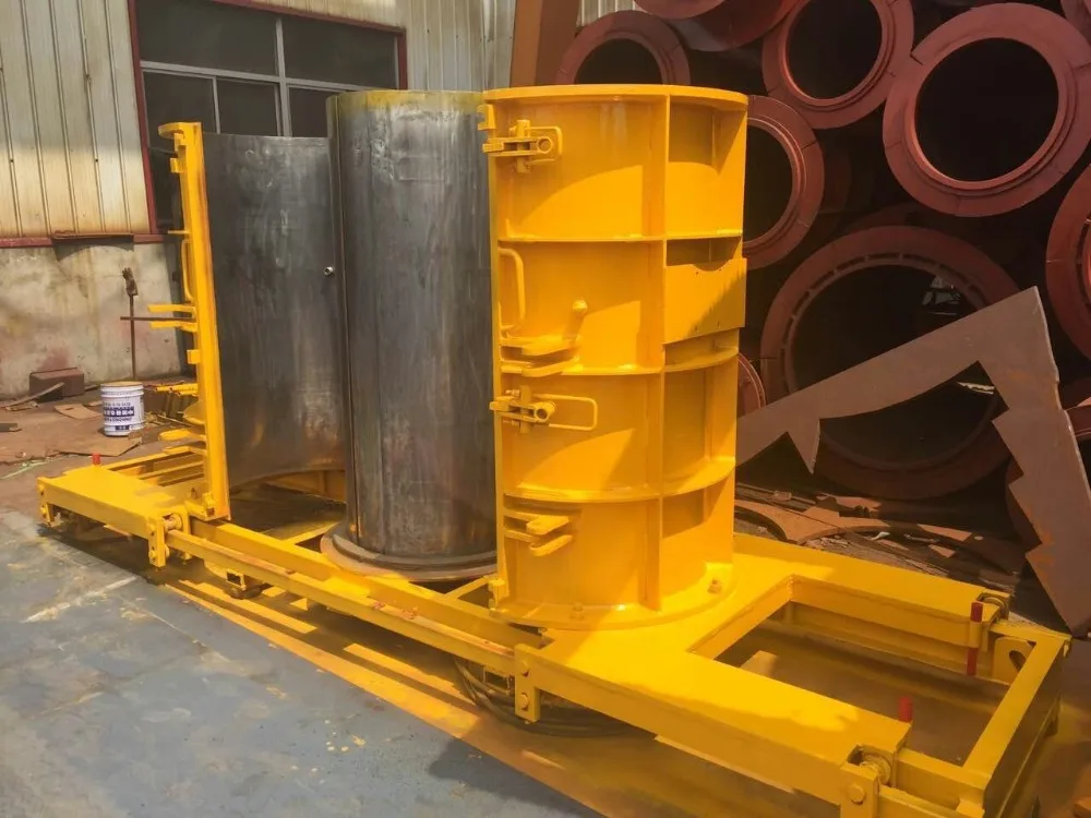 Сборная форма для проверки бетона дренажной трубы