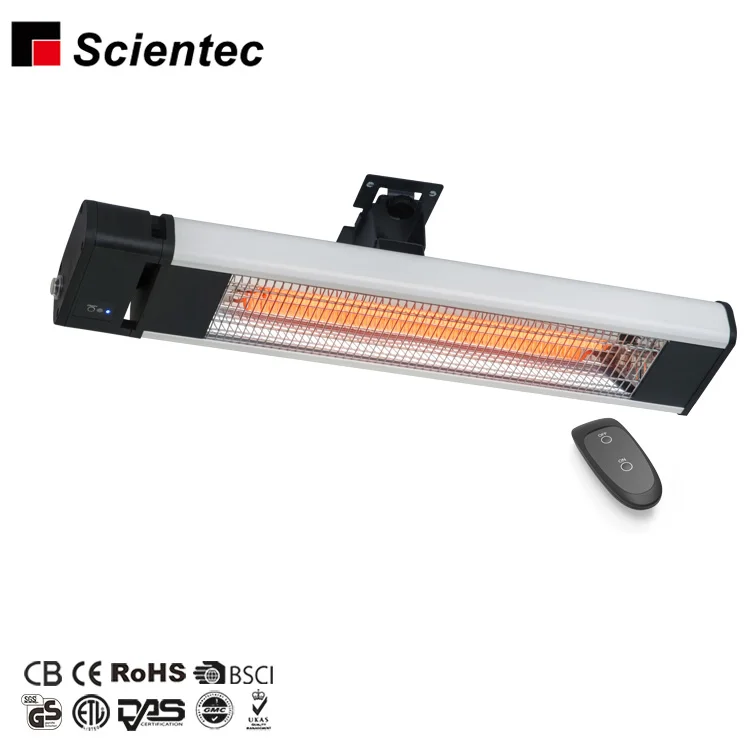 
CE/GS Manufacture Approved Aluminium Alloy Housing Far Infared electric patio heater 