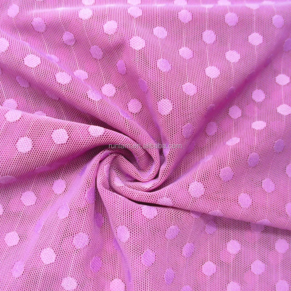 Fashion style jacquard knitting lace fabric for underwear and cloth