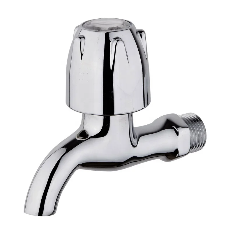 New Design Lower Price Top Polished ABS Handle Fast Open Brass Basin Faucet Water Tap