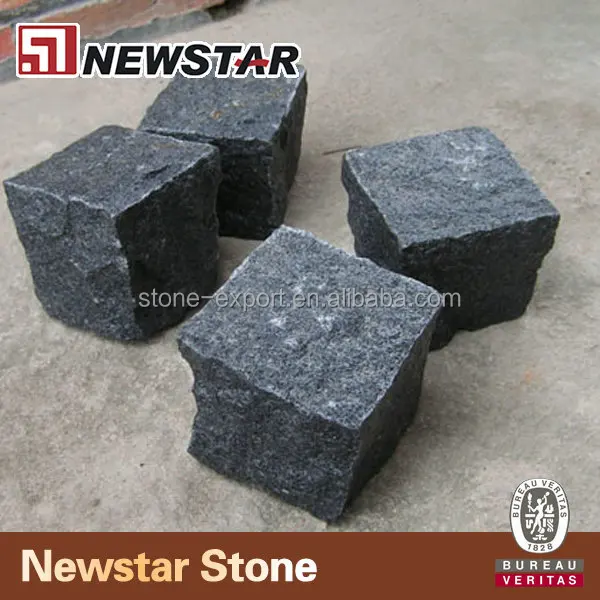 Driveway granite cobblestone