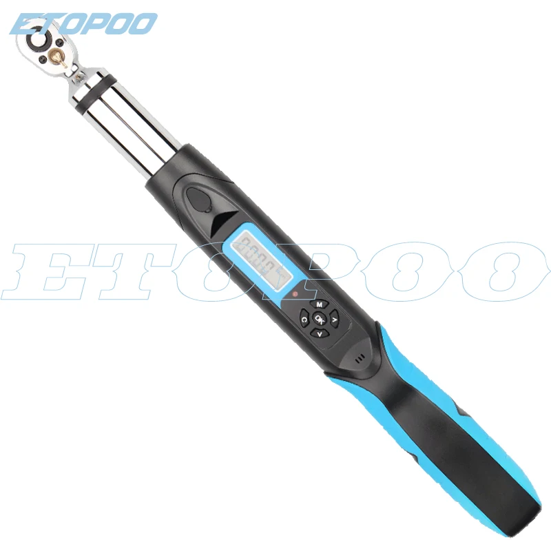 ETOPOO WBS-10C(1/4)with dataport Preset digital display torque wrench Hand Repair Tool for Car Motorcycle