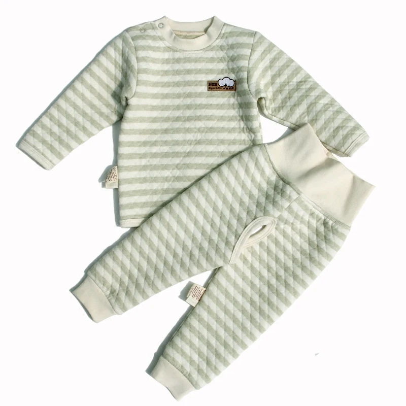 100% muslin cotton long underwear -long Johns sets