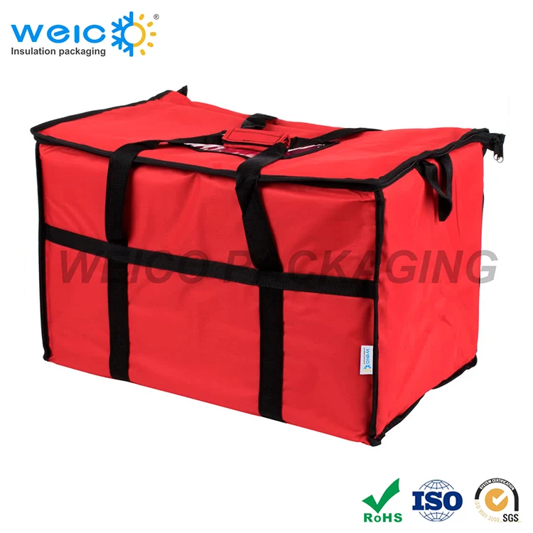 Wholesale Large Insulated Reusable Food Insulated Foil Cooler Bags For Food