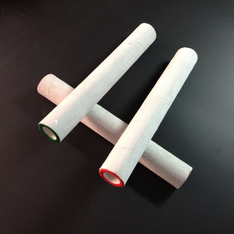 Mallet with rubber ball for Playing crystal (handle) singing bowl